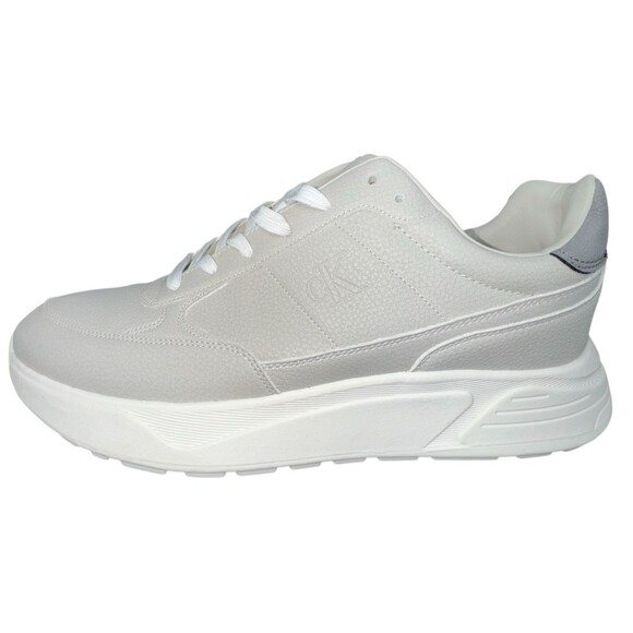 Calvin Klein Blend Sneaker Mens Size 12 Gray Casual Fashion Grey New - Picture 1 of 9